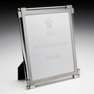 William Yeoward New Classic Clear 8" x 10", photo frame, detail view
