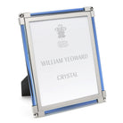William Yeoward New Classic Light Blue 8" x 10" in Light Blue, photo frame, on a white background