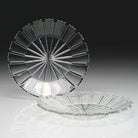 William Yeoward Nina Plate 4¾" / 122mm, handmade crystal, on a white background