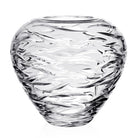 William Yeoward Oceania Centrepiece Vase 10" / 25.5cm, handmade crystal, on a white background