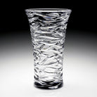 William Yeoward Oceania Vase 14" / 35cm, handmade crystal, detail view