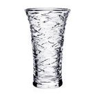 William Yeoward Oceania Vase 14" / 35cm, handmade crystal, on a white background
