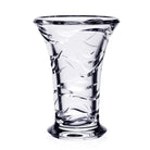 William Yeoward Oceania Vase 7" / 180mm, handmade crystal, on a white background