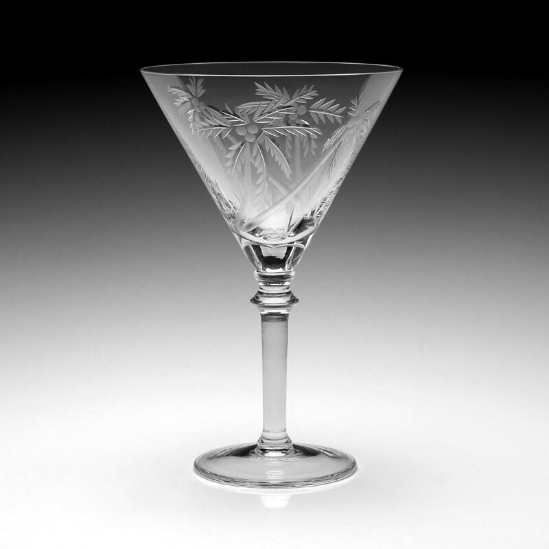 William Yeoward Palmyra Cocktail, handmade crystal, detail view