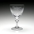 William Yeoward Palmyra Goblet, handmade crystal, detail view