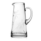 William Yeoward Palmyra Pitcher 3½ pint, handmade crystal, on a white background