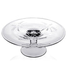 William Yeoward Palmyra Serving Platter 12" / 30cm, handmade crystal, on a white background