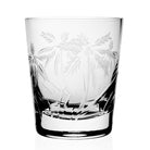 William Yeoward Palmyra Tumbler Double Old Fashioned, handmade crystal, on a white background