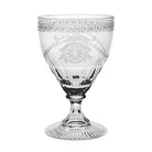 William Yeoward Pearl Goblet, handmade crystal, on a white background