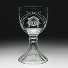 William Yeoward Pearl Table Hurricane 14½" / 36.5cm, handmade crystal, detail view