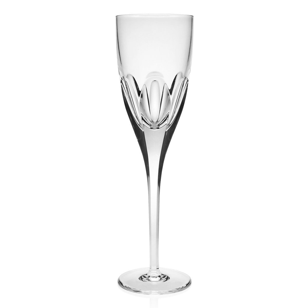 William Yeoward Penelope White Wine, handmade crystal, on a white background