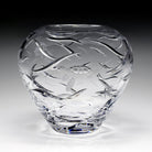 William Yeoward Persephone Centrepiece Vase 10" / 25.5cm, handmade crystal, detail view
