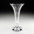 William Yeoward Polly Vase 10" / 25.5cm, handmade crystal, detail view
