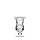 William Yeoward Ripples Footed Vase 4¾" / 120mm, handmade crystal, on a white background