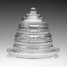 William Yeoward Rosa Beehive Centrepiece 14" / 35cm, handmade crystal, detail view