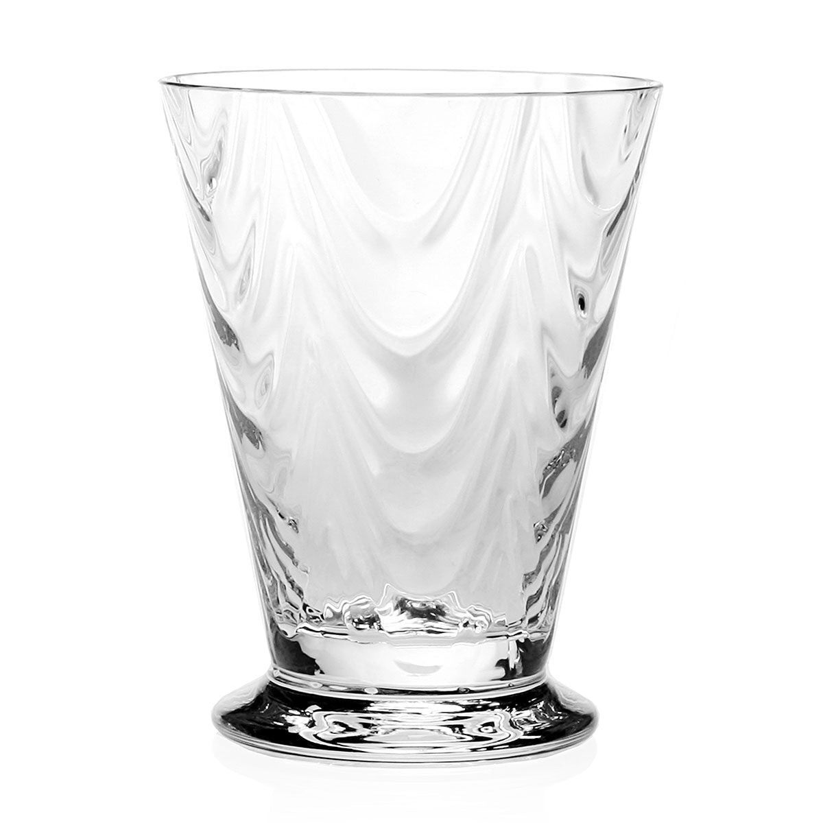 William Yeoward Roxie Tumbler Old Fashioned, handmade crystal, on a white background