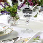William Yeoward Sasha Seafood / Caviar Server, handmade crystal, detail view