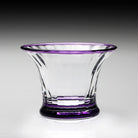 William Yeoward Siena Mini Vase / Sorbet Amethyst in Amethyst, handmade crystal, detail view