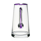 William Yeoward Siena Pitcher Amethyst in Amethyst, handmade crystal, detail view