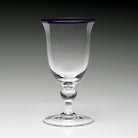 William Yeoward Siena Wine Amethyst in Amethyst, handmade crystal, detail view