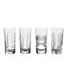 William Yeoward Skye Gift Set of 4 Highball Tumblers, handmade crystal, detail view