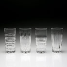 William Yeoward Skye Gift Set of 4 Highball Tumblers, handmade crystal, detail view