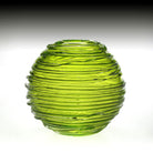 William Yeoward Sophie Vase Citrine 9" / 230mm in Citrine, handmade crystal, detail view