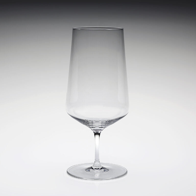 William Yeoward Starr Beer Glass, handmade crystal, detail view