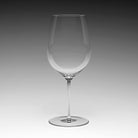 William Yeoward Starr Large Bordeaux, handmade crystal, on a white background