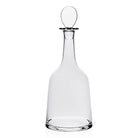 William Yeoward Starr Magnum Decanter with Stopper, handmade crystal, on a white background