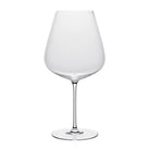 William Yeoward Starr Red Burgundy, handmade crystal, on a white background
