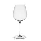 William Yeoward Starr White Burgundy, handmade crystal, on a white background