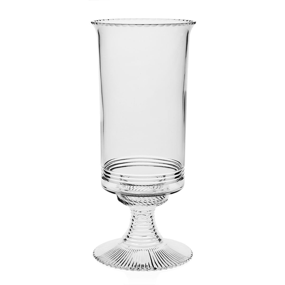 William Yeoward Tatiana Hurricane 17¾" / 45cm, handmade crystal, on a white background