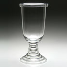 William Yeoward Tilly Footed Hurricane 16" / 40cm, handmade crystal, detail view
