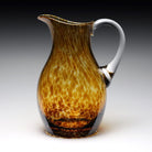 William Yeoward Vanessa Pitcher Tortoise 3 Pint / 1800ml in Tortoise, handmade crystal, detail view