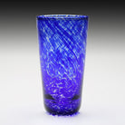 William Yeoward Vanessa Tumbler Highball Sicilian Blue in Sicilian Blue, handmade crystal, detail view