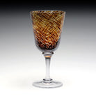 William Yeoward Vanessa Wine Tortoise in Tortoise, handmade crystal, detail view