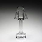 William Yeoward Vesper Candle Lamp 12" / 30.5cm, handmade crystal, detail view