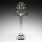 William Yeoward Vesper Candle Lamp 18" / 46cm, handmade crystal, detail view