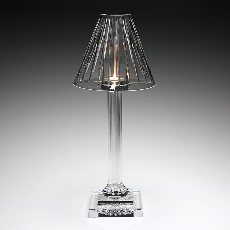 William Yeoward Vesper Candle Lamp 18" / 46cm, handmade crystal, detail view