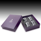 William Yeoward Vesper Gift Set of 4 Whisky Tumblers Conical, handmade crystal, detail view