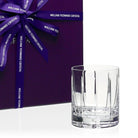 William Yeoward Vesper Gift Set of 4 Whisky Tumblers Straight, handmade crystal, detail view