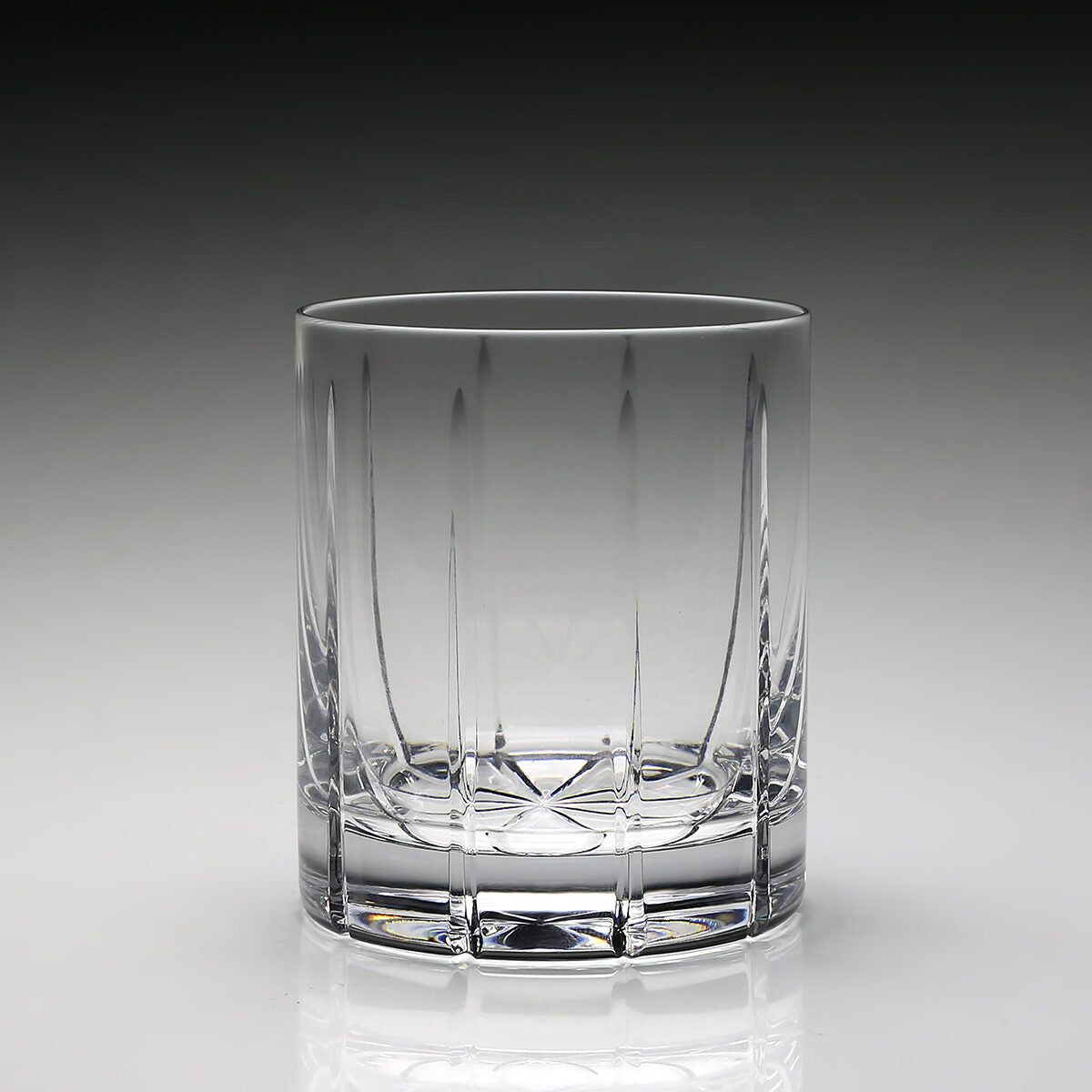 William Yeoward Vesper Straight Sided Tumbler Double Old Fashioned, handmade crystal, detail view