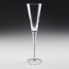 William Yeoward Vesta Champagne Flute, handmade crystal, detail view