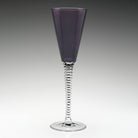 William Yeoward Vesta Goblet Amethyst in Amethyst, handmade crystal, detail view
