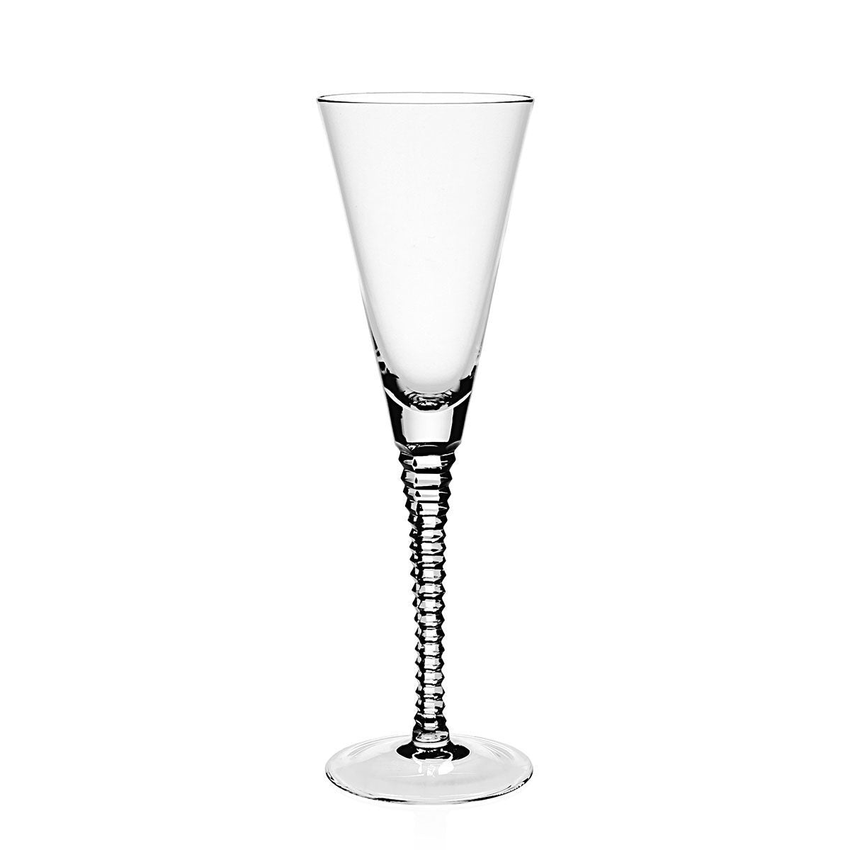 William Yeoward Vesta Goblet, handmade crystal, on a white background
