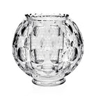 William Yeoward Victoria Flower Centre Vase 6" / 156mm, handmade crystal, on a white background