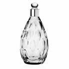 William Yeoward Victoria Scent Bottle Silver Collar, handmade crystal, on a white background