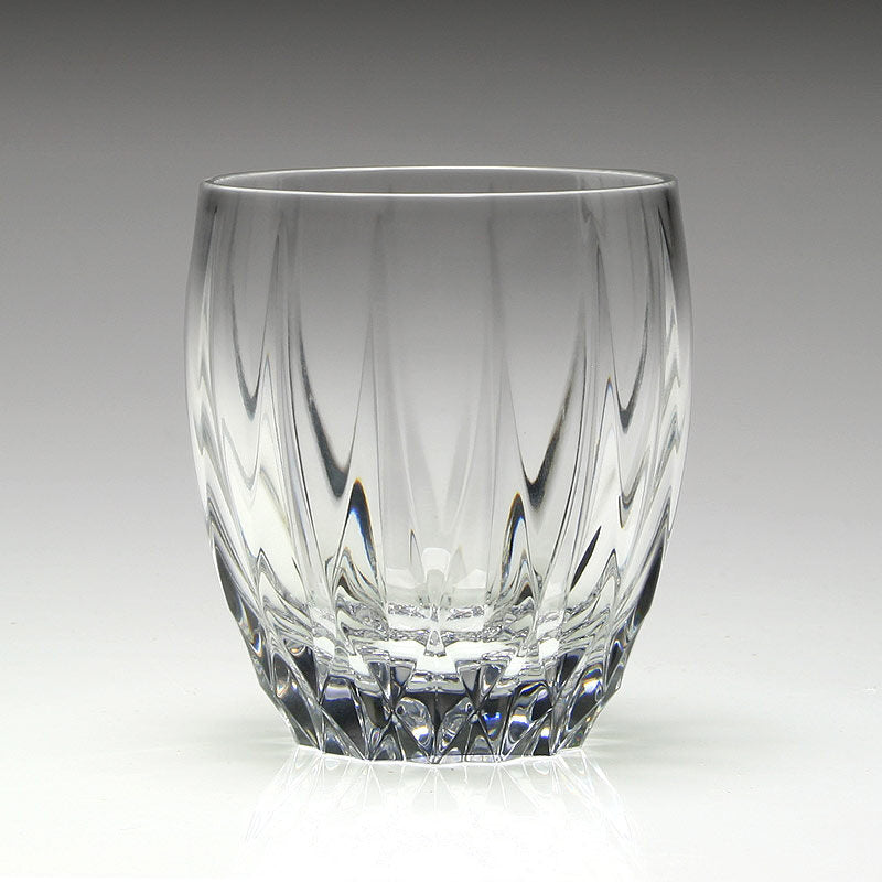 William Yeoward Vita Tumbler Double Old Fashioned Clear, handmade crystal, detail view