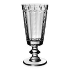 William Yeoward Vivien Footed Vase 11" / 28cm, handmade crystal, on a white background